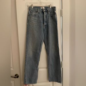 agolde wide leg jeans!!!